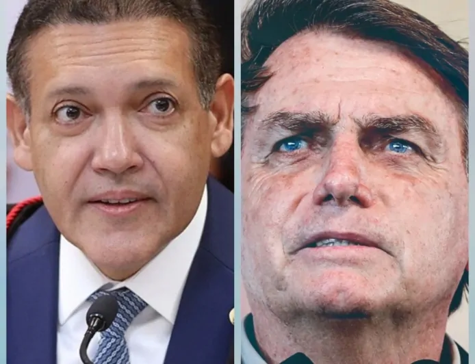 Ministro Nunes Marques convida Bolsonaro para posse no TSE