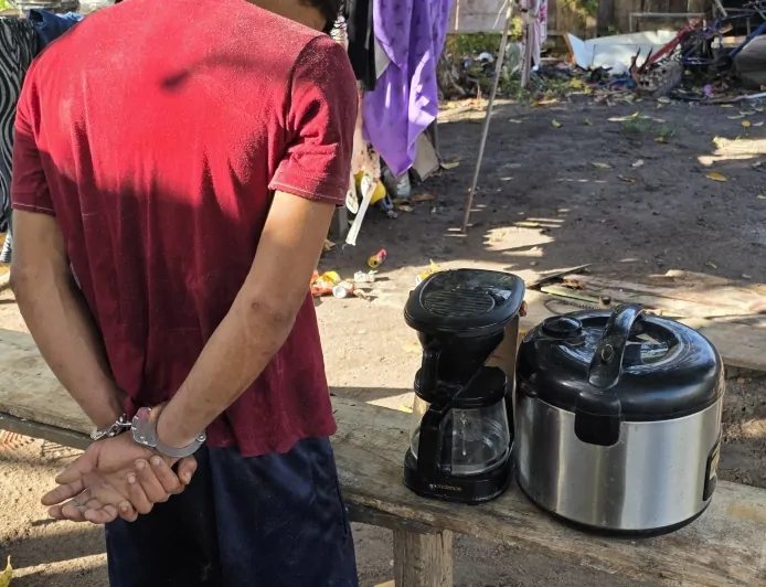 Foragido é preso após PM recuperar objetos furtados do bairro boa Esperança