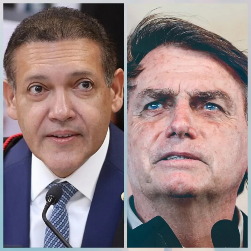 Ministro Nunes Marques convida Bolsonaro para posse no TSE