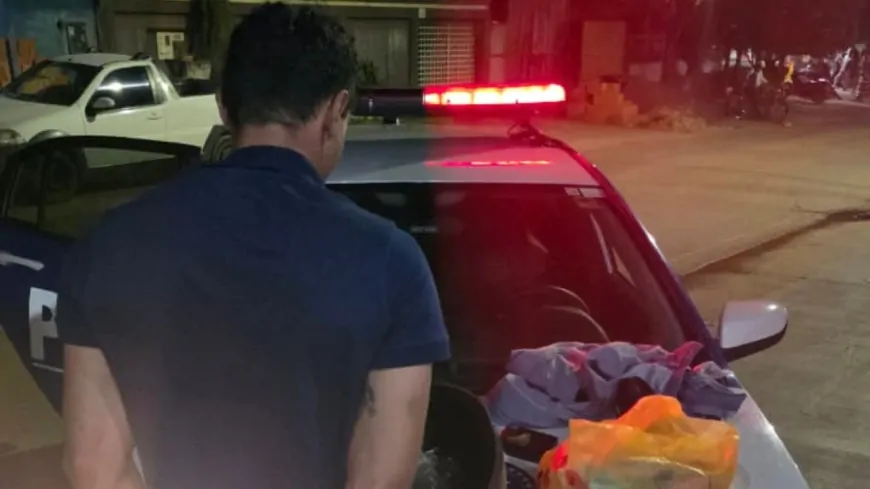 Suspeito de furto é preso pela Polícia Militar com joias, celulares e dinheiro em Ji-Paraná