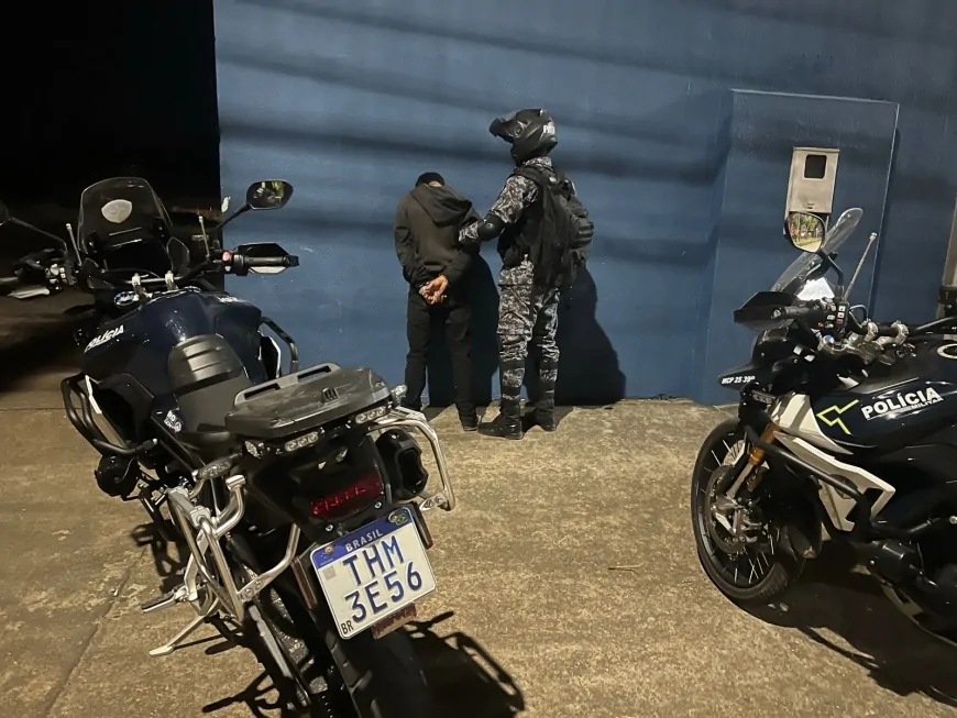 Policia Militar prende dois foragidos da justiça em Ji-Parana