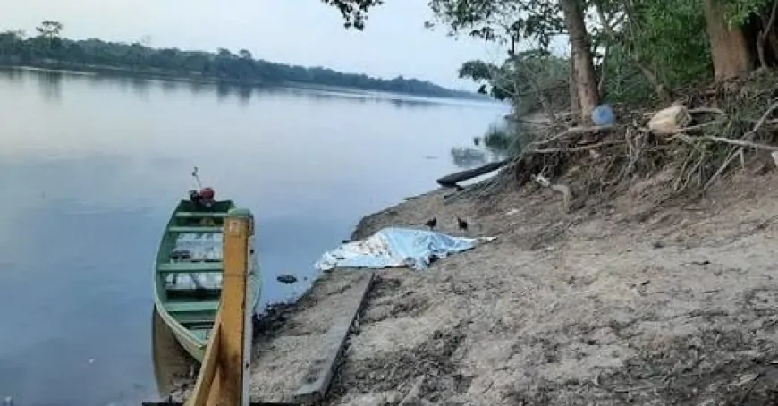 Corpo com lesão na testa é localizado por pescador no Rio Machado em Ji-Paraná