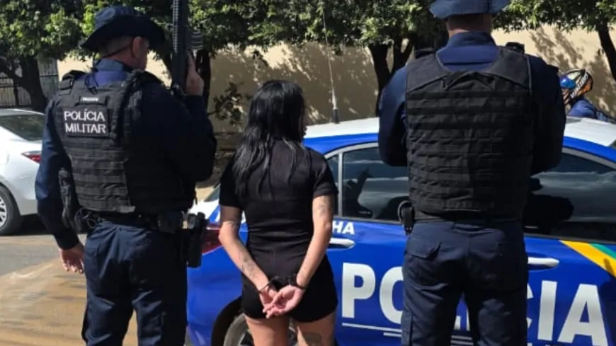 Mulher apontada como integrante de uma facção é presa em Ji-Paraná após denúncia da DRACO