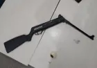 PM apreende arma de fogo durante apoio ao cumprimento de medida protetiva