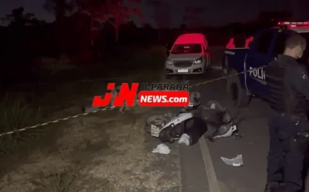 Jovem Morre Após Colidir com Vaca na Estrada do Presídio em Ji-Paraná