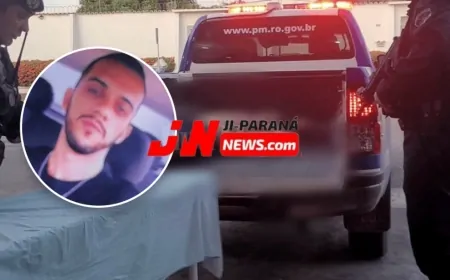 Foragido com Pena de 21 Anos Ataca Policiais com Faca e Morre Após Reagir a Cumprimento de Mandado em Ji-Paraná