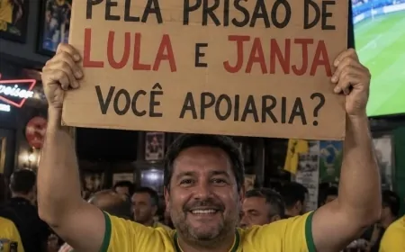Homem viraliza: “Troco O Hexa pela prisão de Lula e Janja