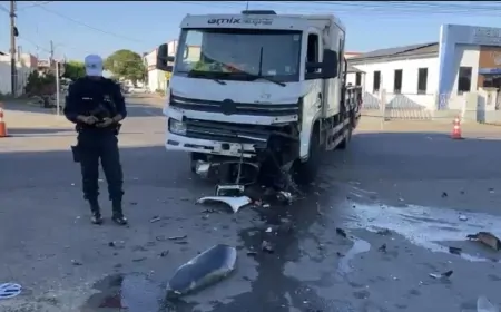 Acidente entre moto e carro deixa motociclista ferido no Segundo Distrito de Ji-Paraná