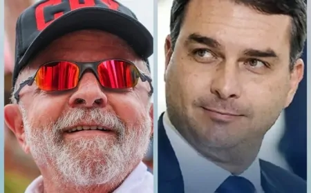 Enquanto Lula volta a defender o PCC e CV após o G7, Flávio lança programa de governo e diz que as facções serão declarados narcoterroristas