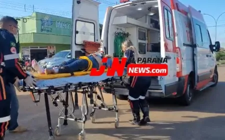 Mulher morre após grave acidente envolvendo caminhonete e motocicleta em Nova Londrina