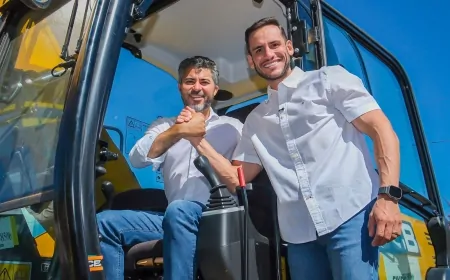 Marcos Rogério destina recursos e Ji-Paraná recebe máquinas para reforçar obras urbanas e estradas rurais
