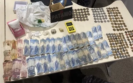 Polícia Militar fecha ponto de tráfico de drogas e prende casal em Ji-Paraná