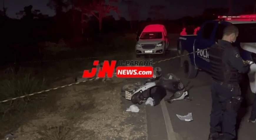 Jovem Morre Após Colidir com Vaca na Estrada do Presídio em Ji-Paraná