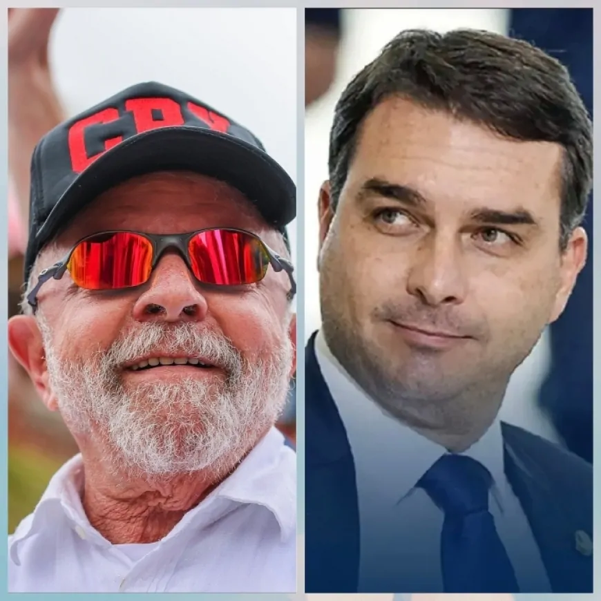 Enquanto Lula volta a defender o PCC e CV após o G7, Flávio lança programa de governo e diz que as facções serão declarados narcoterroristas
