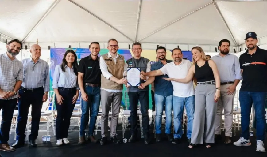 DEPUTADO NIM BARROSO PARTICIPA DE ASSINATURA DA ORDEM DE SERVIÇO PARA NOVO TERMINAL DE PASSAGEIROS DO AEROPORTO DE JI-PARANÁ