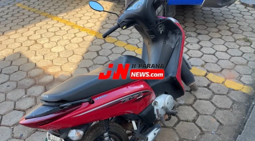 PM recupera motocicleta furtada menos de 24 horas após o crime
