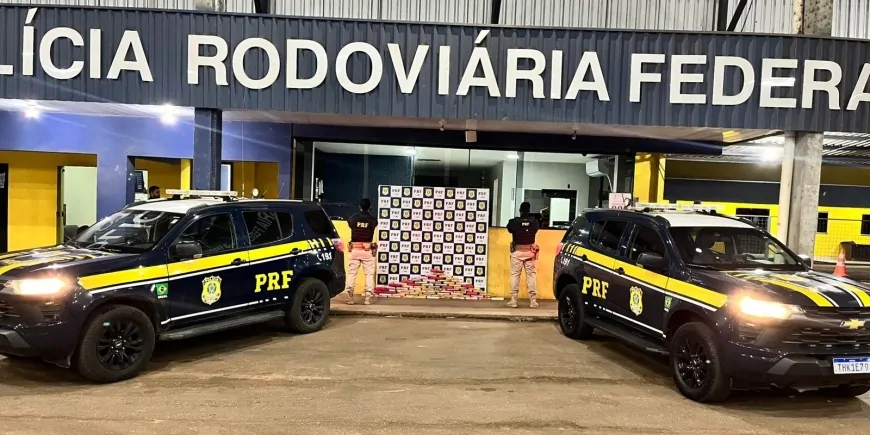 PRF em Rondônia apreende quase 80 kg de cocaína em Ji-Paraná