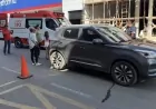 Acidente próximo a semáforo mobiliza SAMU no Segundo Distrito de Ji-Paraná