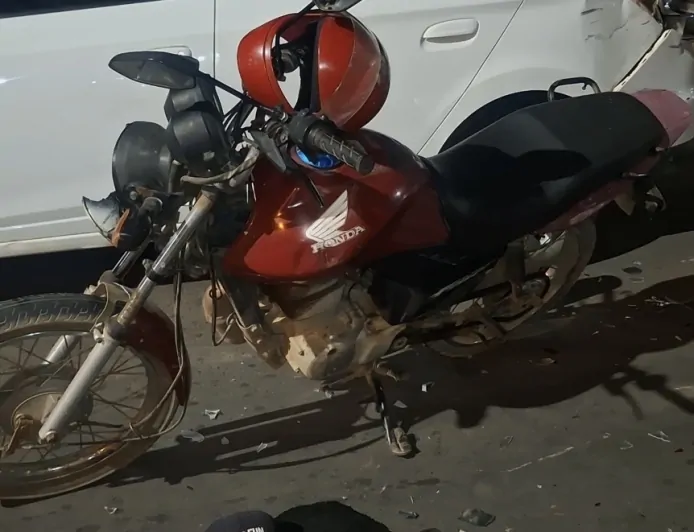 Acidente em quebra-molas termina com motociclista conduzido à UNISP por suspeita de embriaguez