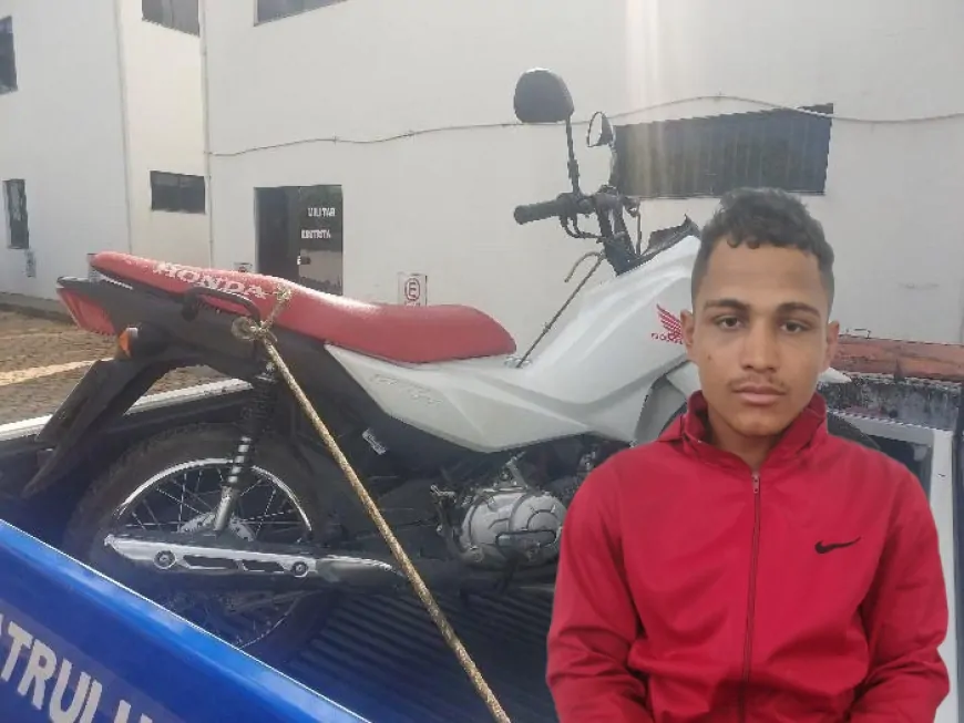 Polícia Militar recupera motocicleta com registro de furto em Ji-Paraná