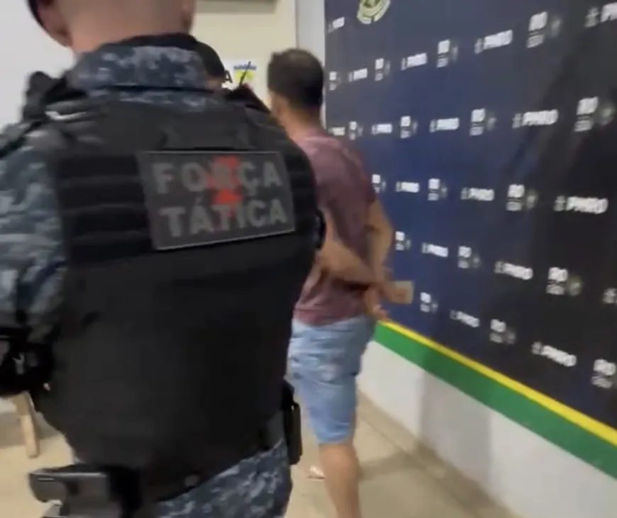 Polícia Militar prende homem suspeito de violar a intimidade de vizinhos em Ji-Paraná