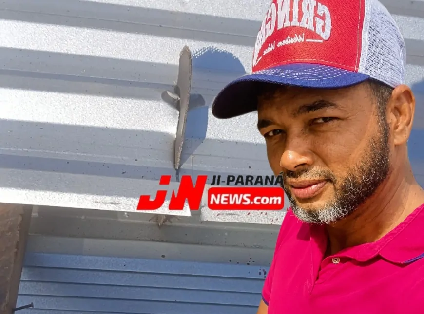 Pedreiro morre após disco de lixadeira se desprender durante teste em canteiro de obras em Ji-Paraná