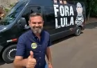 Saiu na mídia nacional: em Rondônia, candidato ao Senado adesiva ‘Fora Lula’ e ‘Fora Moraes’ em Van