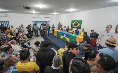 Auditório lotado em Porto Velho: Bruno Bolsonaro Scheid reúne lideranças e mostra força da direita em Rondônia