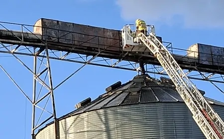 Bombeiros são acionados após princípio de incêndio em silo na T-24 em Ji-Paraná 
