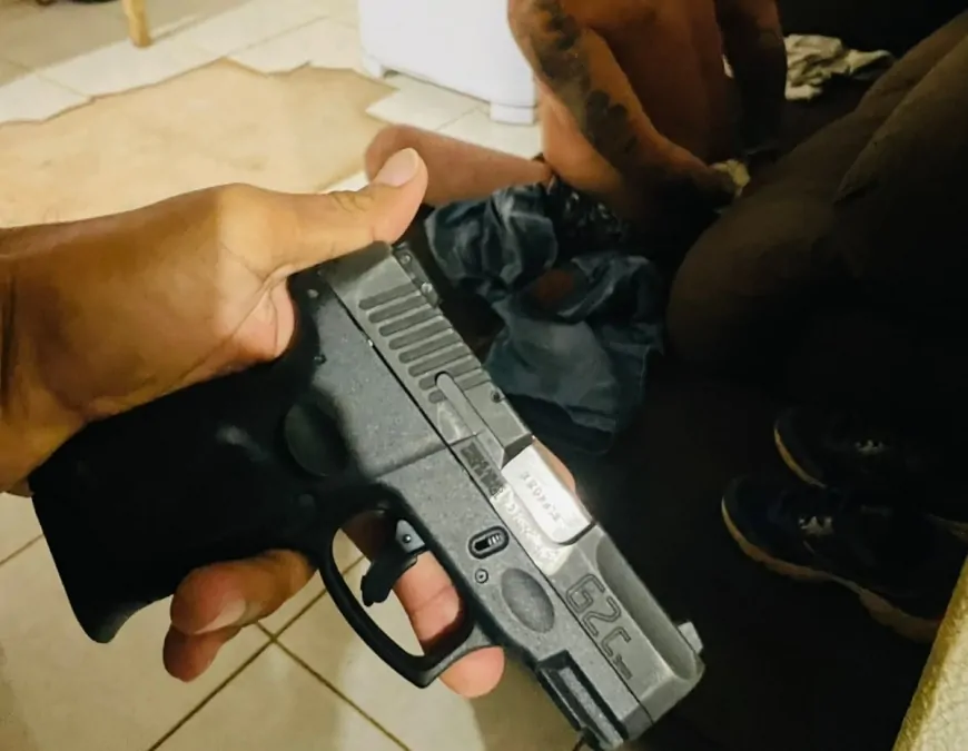 Denúncia leva PM a apreender pistola adulterada e prender suspeito no bairro Rondon I