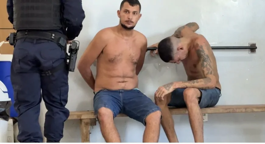 Polícia Militar prende dois homens suspeitos de tráfico de drogas