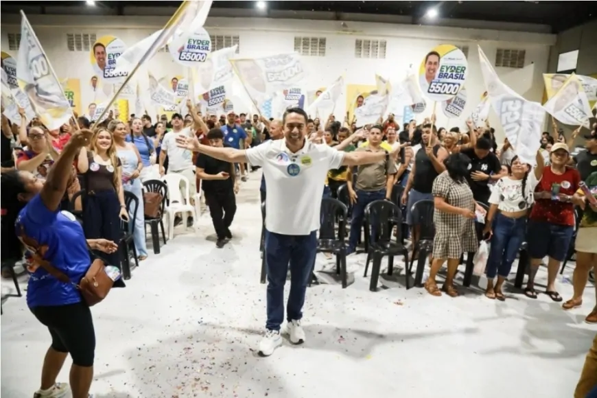 Eyder Brasil reúne apoiadores e lideranças em Porto Velho na inauguração de comitê