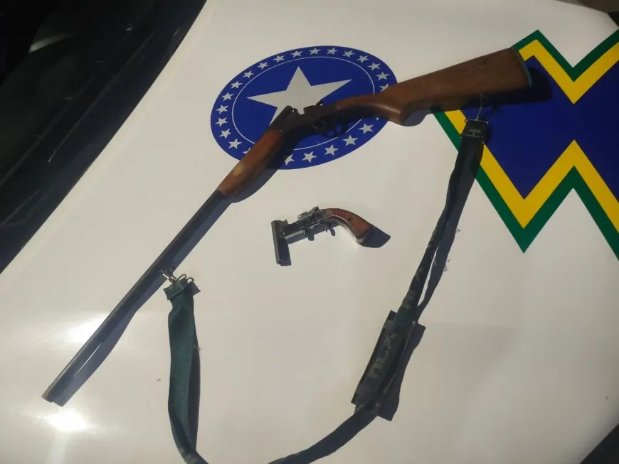 Denúncia de homem armado termina com comerciante preso em Ji-Paraná