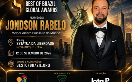 De Rondônia para a Estátua da Liberdade: Jondson Rabelo faz história nos Estados Unidos