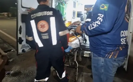 Carro atinge motocicleta em cruzamento e foge sem prestar atendimento em Ji-Paraná