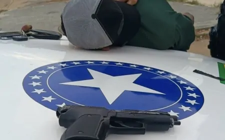 Homem é flagrado com simulacro de arma e sinais de embriaguez em Ji-Paraná