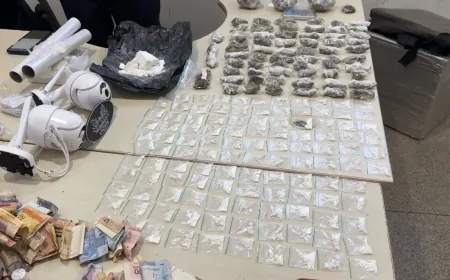 Polícia apreende drogas, balança e quase r$ 7 mil durante ação contra suspeito de tráfico