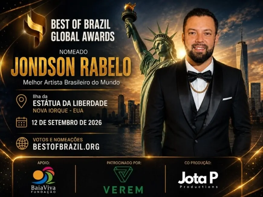 De Rondônia para a Estátua da Liberdade: Jondson Rabelo faz história nos Estados Unidos