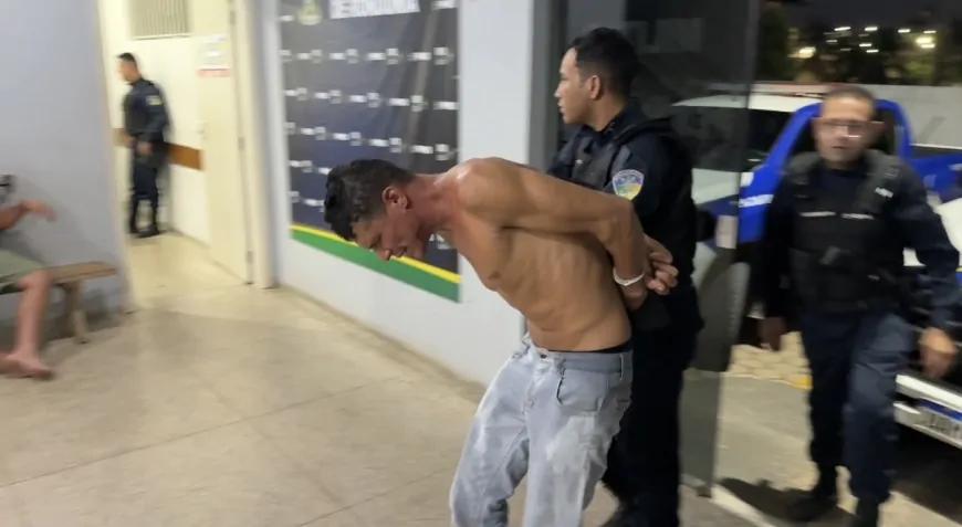 Homem monitorado por tornozeleira é preso após tentativa de fuga em Ji-Paraná
