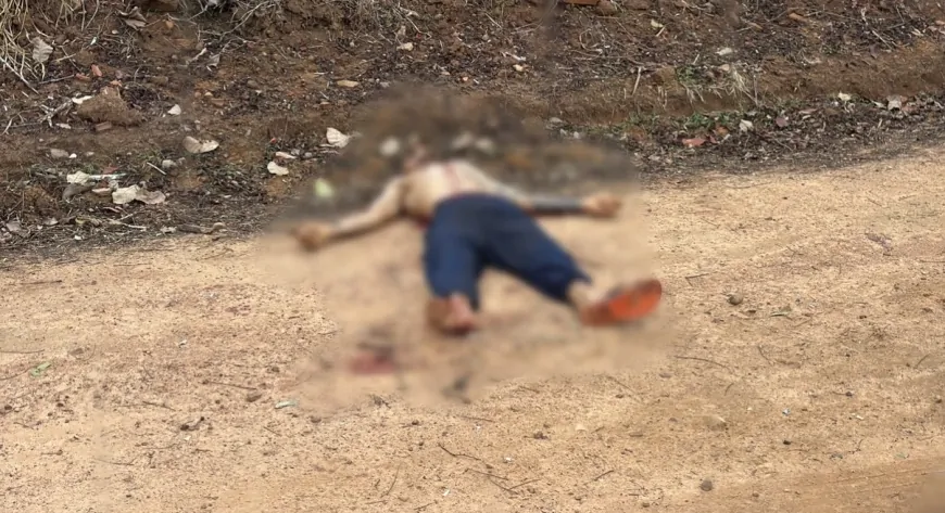 Homem é encontrado morto às margens de via e suspeito é preso