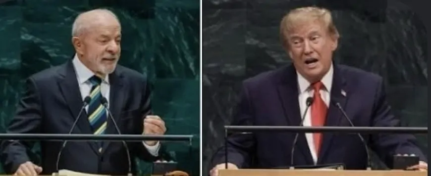 Na ONU Lula defende as Urnas Eletrônicas e Donald Trump diz que usarão as Forças Militares Americanas onde necessário