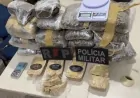 PM descobre depósito de drogas e apreende skank e pasta base em Ji-Paraná