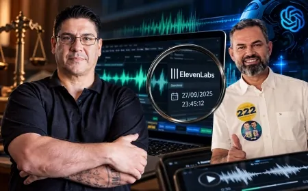 URGENTE: PERITO JUDICIAL CONFIRMA QUE ÁUDIO FOI CRIADO COM INTELIGÊNCIA ARTIFICIAL PARA INCRIMINAR BRUNO SCHEID