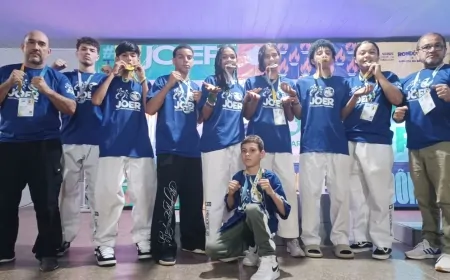 Taekwondo de Ji-Paraná conquista oito medalhas no JOER