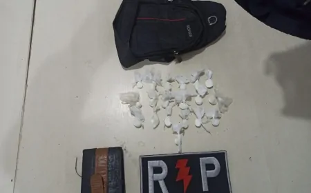 Polícia Militar apreende 19 porções de substância análoga à cocaína durante operação em casa de shows em Ji-Paraná