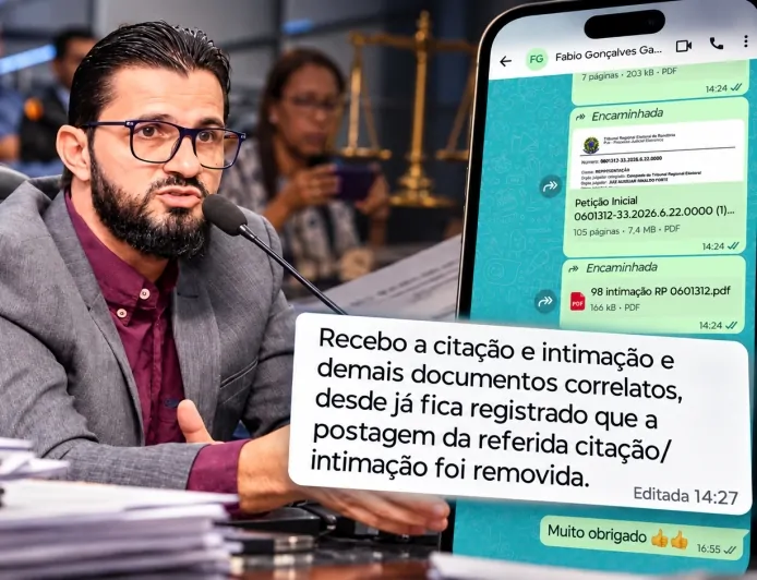 EXCLUSIVO: Intimado pela Justiça Eleitoral, responsável por divulgação de áudio de IA contra Bruno Scheid remove publicação