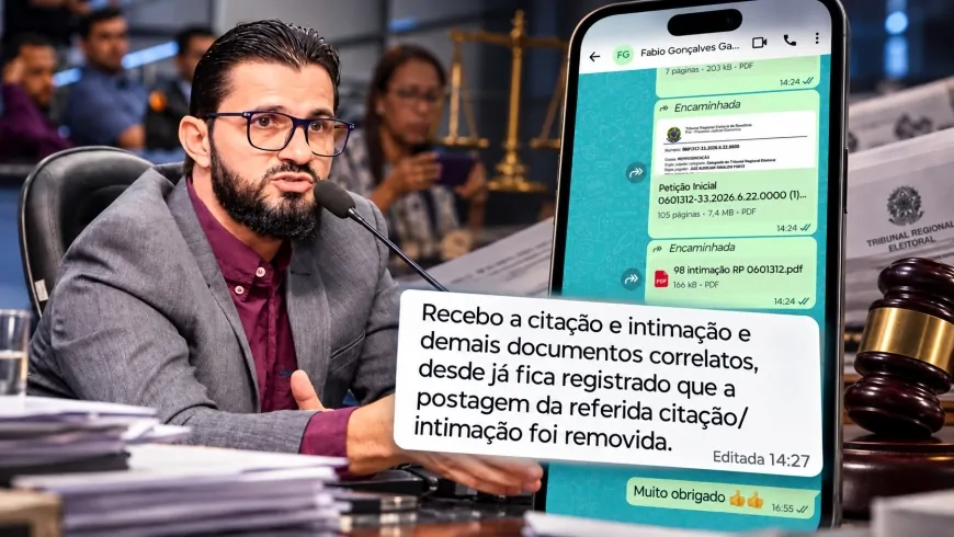 EXCLUSIVO: Intimado pela Justiça Eleitoral, responsável por divulgação de áudio de IA contra Bruno Scheid remove publicação