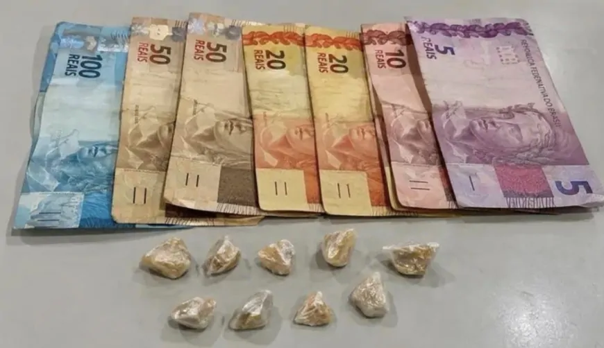 Polícia Militar apreende crack e dinheiro durante abordagem na Rua Tapajós