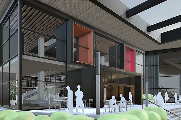 Projeto residencial modelado no SketchUp