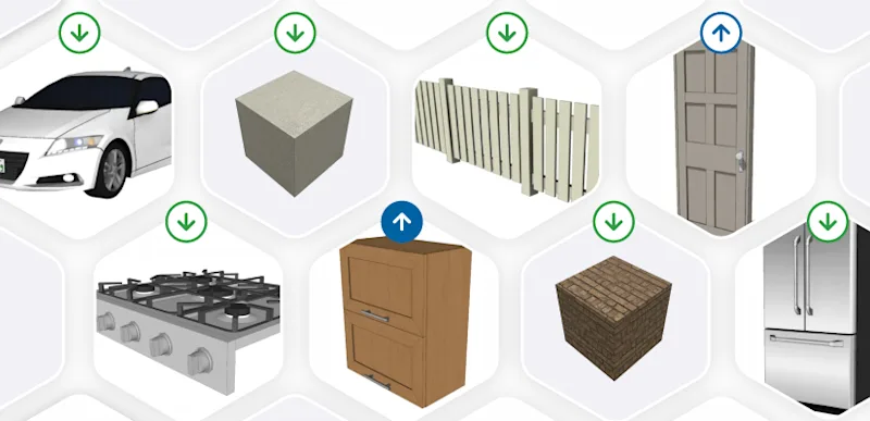 Modelos prontos do 3D Warehouse do SketchUp